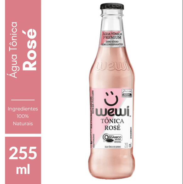 WEWI AGUA TONICA ROSE ORGANICA 255ML