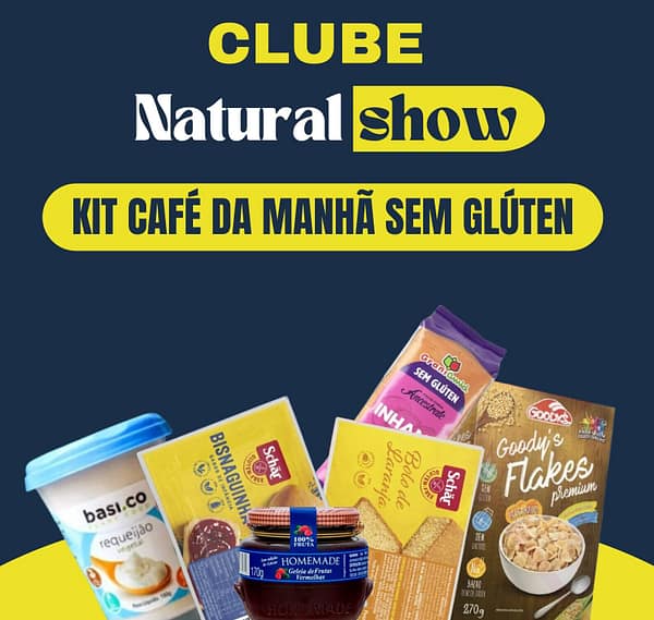 Kit café da manhã sem glúten