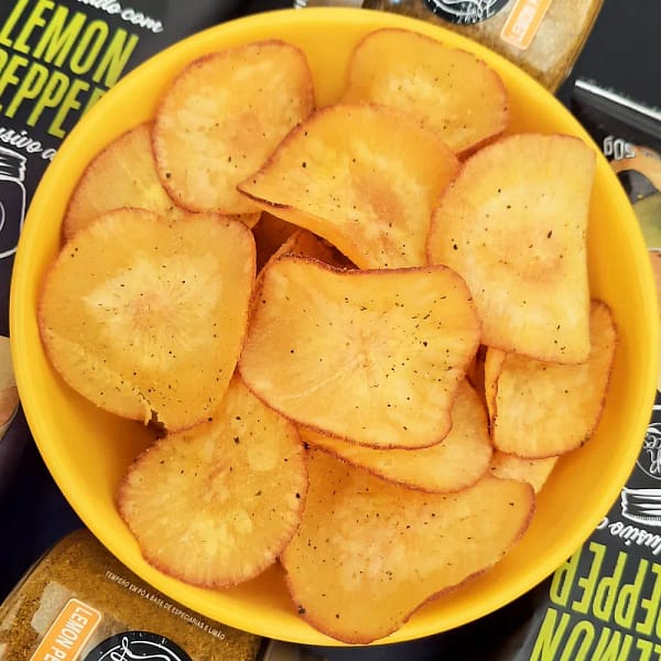 Chips de Batata-Doce Sem Glúten Belive temperados com Sal Rosa do Himalaia 50g