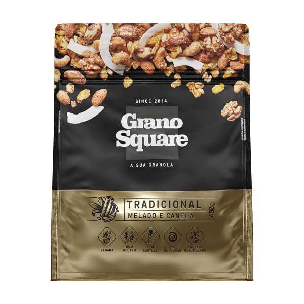 Granola GranoSquare premium tradicional 400g