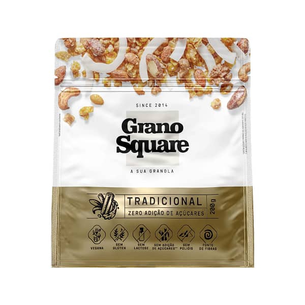 Granola Premium Zero Açucar GranoSquare 200g