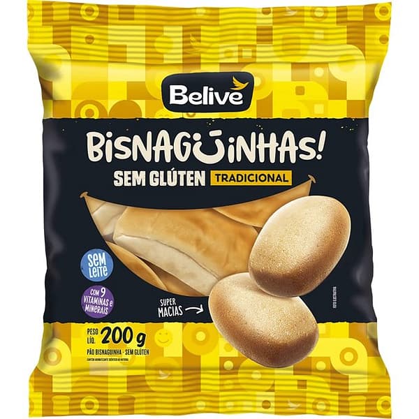 Bisnaguinha Tradicional Belive 200g